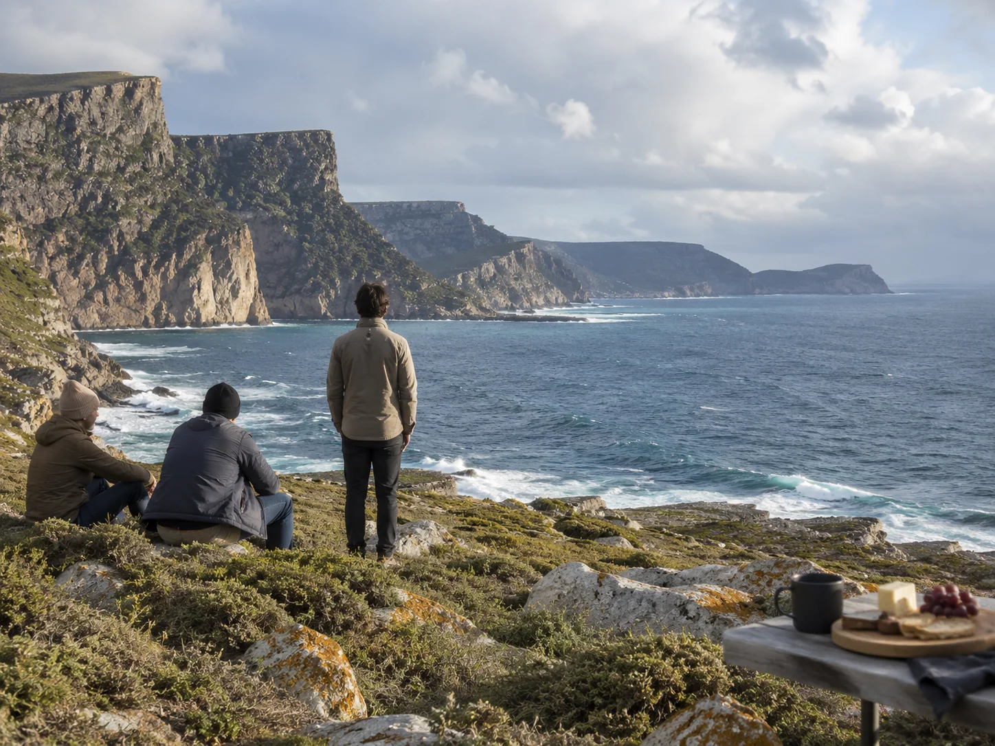 Tasmania coastal landscape experience