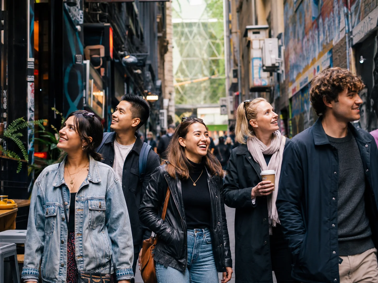 Melbourne laneway walking experience