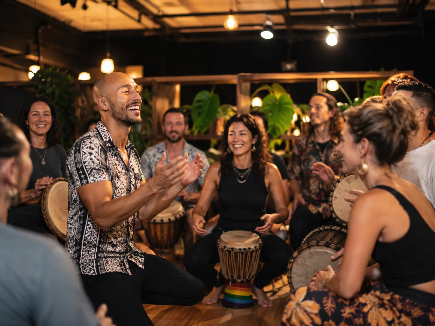 Rhythm and Story drumming experience